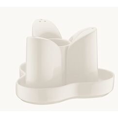 Набор для специй из 4-х предметов на подставке White, Bonna