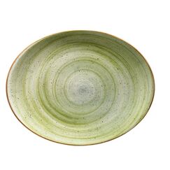 Блюдо овальное 310*240 мм, Aura Therapy, форма Мув, Bonna 