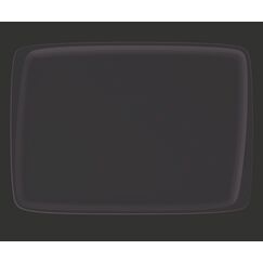 Блюдо прямоугольное 360*250 мм, White, форма Мув, Bonna 