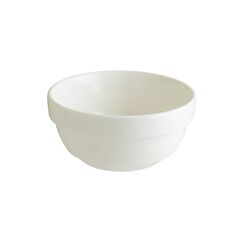 Салатник d=120 мм, 350 мл, h=53 мм, White Halo, широкая полоска, Bonna 