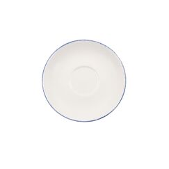 Блюдце d=160 мм, Retro, синий край, форма Гурмэ, Bonna 