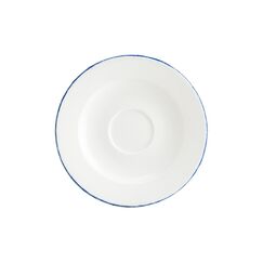 Блюдце d=160 мм, Retro, синий край, Bonna 