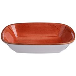 Салатник 170*115 мм, 275 мл, h=40 мм, Aura Terracota, форма Гурмэ, Bonna 