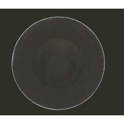 Тарелка для пасты d=280 мм, 400 мл, Retro, коричневый край, форма Банкет, Bonna 