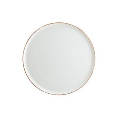 Блюдо для пиццы d=320 мм, Retro, коричневый край, форма Гурмэ, Bonna 