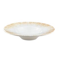 Тарелка для пасты d=280 мм, 400 мл, Iris, цвет светло-бежевый, форма Банкет, Bonna 