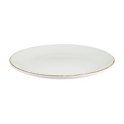 Тарелка d=170 мм, Retro, коричневый край, форма Гурмэ, Bonna 