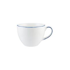 Чашка чайная 230 мл, d=93 мм, h=69 мм, Retro, синий край, Bonna 