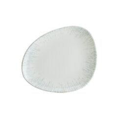 Тарелка d=190 мм, Iris, цвет серый, форма Ваго, Bonna 