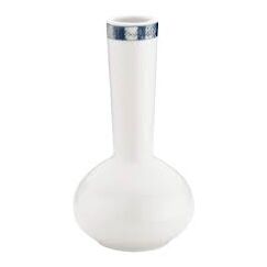 Ваза для цветов h=150 мм, Retro, синий край, форма Банкет, Bonna 