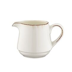 Молочник 180 мл, Retro, коричневый край, форма Банкет, Bonna 