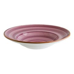 Тарелка глубокая d=270 мм, 450 мл, h=56 мм, Aura Black Berry, форма Гурмэ, Bonna 