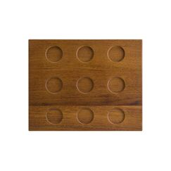 Доска для подачи прямоугольная 315*255*30 мм, бук, Bonna