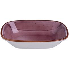 Салатник 140*100 мм, 160 мл, h=35 мм, Aura Black Berry, форма Гурмэ, Bonna 