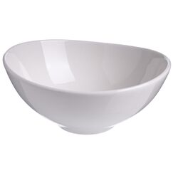 Салатник d=160 мм, 640 мл, h=70 мм, White, форма Агора, Bonna 