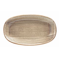 Блюдо овальное 150*85 мм, Aura Terraine, форма Гурмэ, Bonna 