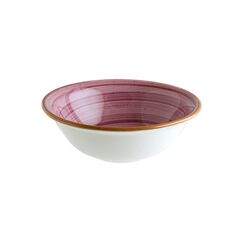 Салатник d=160 мм, 400 мл, h=53 мм, Aura Black Berry, форма Гурмэ, Bonna 