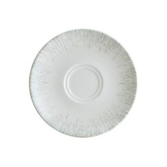 Блюдце d=160 мм, Iris, цвет серый, форма Гурмэ, Bonna 