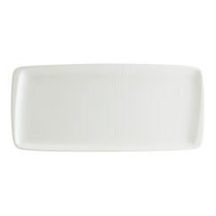 Блюдо прямоугольное 340*160 мм, Iris, цвет белый, форма Мув, Bonna 