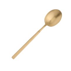 Ложка десертная Grace Mat Gold 18/10, 3,5 мм, 17,3 см., Bonna