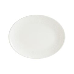 Блюдо овальное 310*240 мм, White Radix, форма Мув, Bonna 