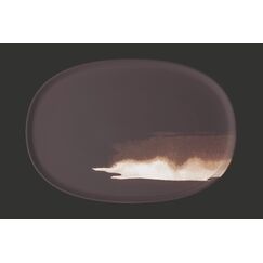 Блюдо овальное 340*230 мм, Blue Wave, форма Хюгге, Bonna 