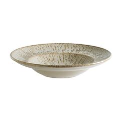 Тарелка глубокая d=240 мм, 400 мл, h=52 мм, Snell, цвет песочный, форма Гурмэ, Bonna 