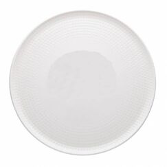 Блюдо для пиццы d=320 мм, White Pure Dot, форма Гурмэ, Bonna 