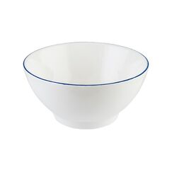 Салатник d=140 мм, 450 мл, h=65 мм, Retro, синий край, Bonna 