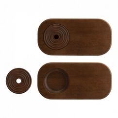 Доска для подачи прямоугольная 320*160*25 мм, бук, Bonna