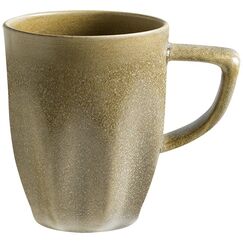 Кружка 320 мл, d=82 мм, h=105 мм, цвет мокрый песок, Raw, Bonna