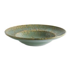 Тарелка глубокая d=240 мм, 400 мл, h=52 мм, Snell, цвет зеленый, форма Гурмэ, Bonna 