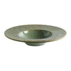 Тарелка для пасты d=280 мм, 400 мл, Snell, цвет зеленый, форма Банкет, Bonna 