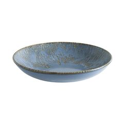 Тарелка глубокая d=230 мм, 1000 мл, h=45 мм, Snell, цвет голубой, форма Банкет, Bonna 