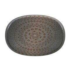 Блюдо овальное 340*230 мм, Damasquino, форма Хюгге, Bonna