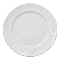 Тарелка d=210 мм, White Pure Dot, форма Банкет, Bonna 