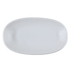 Блюдо овальное 240*140 мм, White Pure Dot, форма Гурмэ, Bonna 