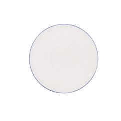 Тарелка подстановочная d=190 мм, Retro, синий край, форма Гурмэ, Bonna 