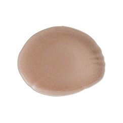 Блюдо овальное 300*260 мм, Blush & Sahara, форма Ваго, волнистый край, Bonna 