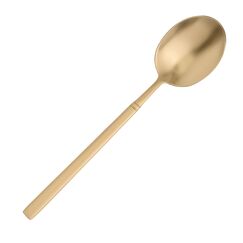 Ложка столовая Grace Mat Gold 18/10, 3,5 мм, 20,5 см., Bonna