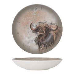 Тарелка глубокая d=250 мм, 1300 мл, h=50 мм, Savanna, форма Банкет, Bonna