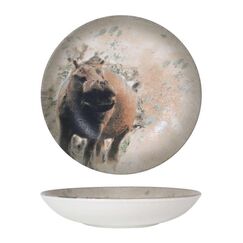 Тарелка глубокая d=230 мм, 1000 мл, h=45 мм, Savanna, форма Банкет, Bonna