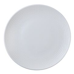 Тарелка d=230 мм, White Pure Dot, форма Гурмэ, Bonna 