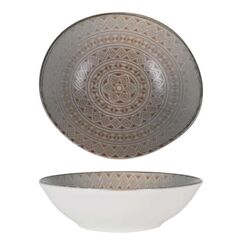 Салатник d=180 мм, 470 мл, h=55 мм, Damasquino, форма Ваго, Bonna