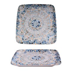 Тарелка прямоугольная без полей 270*250 мм, Mosaic, форма Мув, Bonna 