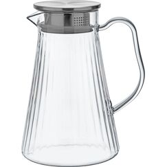 Кувшин с крышкой 1,5 л, d=105 мм, h=260 мм, поликарбонат, Infinityglass, Bonna