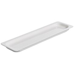 Гастроемкость 2/4 h= 30 мм, 1,1 л, White, фарфор, Bonna