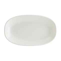 Блюдо овальное 290*170 мм, White Loop, узкая полоска, Bonna