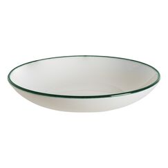 Тарелка глубокая d=250 мм, 1300 мл, h=50 мм, Linea, цвет зеленый, форма Банкет, Bonna 