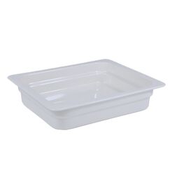 Гастроемкость 1/2 h= 65 мм, 325*265 мм, 3 л, White, фарфор, Bonna